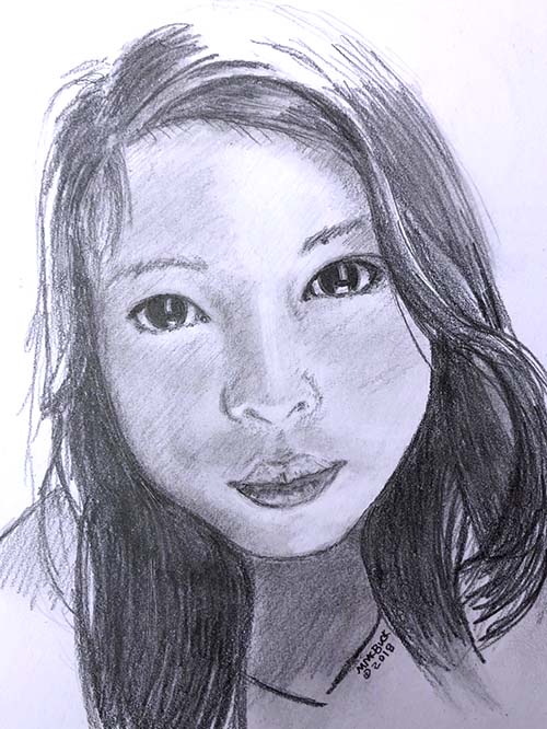 Young Girl Sketch